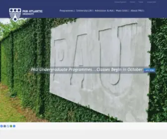 Pau.edu.ng(Pan-Atlantic University) Screenshot