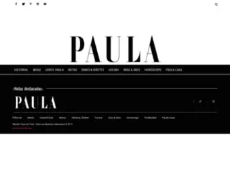 Paula.com.uy(Bienvenidos a Revista Paula) Screenshot
