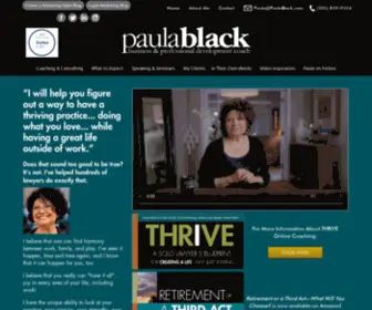 Paulablack.com(Paula Black) Screenshot