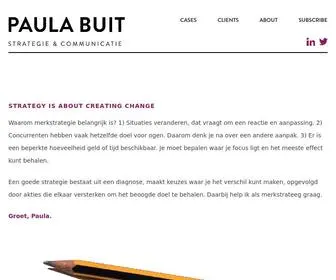 Paulabuit.nl(Paula Buit) Screenshot