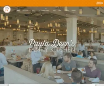 Pauladeensfamilykitchen.com(Paula Deen) Screenshot