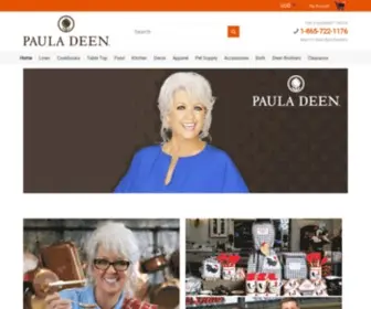 Pauladeenshop.com(Paula Deen's Shop) Screenshot