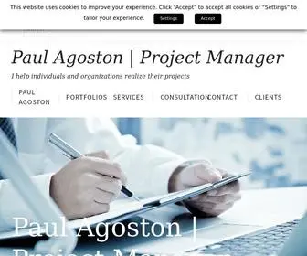 Paulagoston.com(Paul Agoston) Screenshot