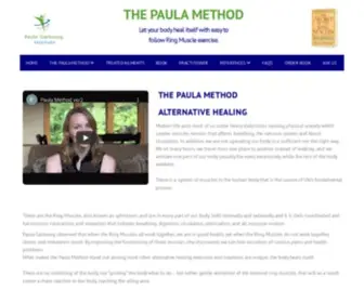 Paulamethod.com(The Paula Method) Screenshot