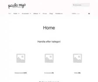 Paulamyo.com(Paula Myo) Screenshot