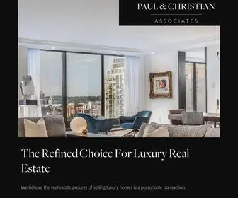 Paulandchristianassociates.com(Luxury Real Estate In Toronto) Screenshot