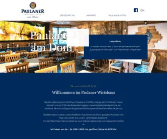 Paulaner-AM-Dom.de(Paulaner am Dom) Screenshot