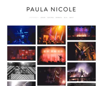 Paulanicole.net(Paula Nicole) Screenshot