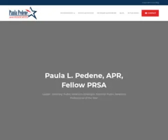 Paulapedene.com(Phoenix Public Relations Agency) Screenshot