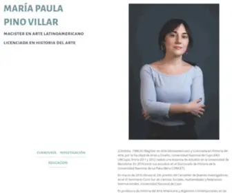 Paulapino.com.ar(Maria Paula Pino Villar) Screenshot