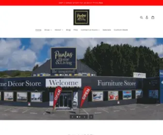 Paulas.co.nz(Paulas Home & Living) Screenshot