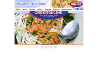 Paulasthaikitchen.com(Paula's Thai Kitchen) Screenshot