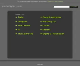 Paulataylor.com(Paulataylor) Screenshot