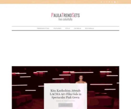 Paulatrendsets.com(Fashion, Art, and Culture Trendsetting and Trendspotting From Around The Globe) Screenshot