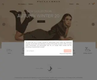 Paulaurban.com(Calzado para mujer Paula Urban Online) Screenshot