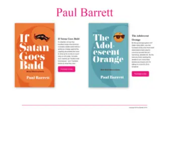 Paulbarrett.net(必赢网址bwi272223) Screenshot