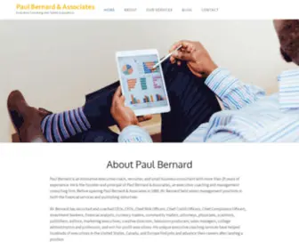 Paulbernard.site(Paul Bernard & Associates) Screenshot