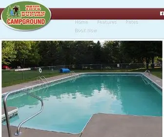 Paulbunyancampground.com(Maine Campground) Screenshot