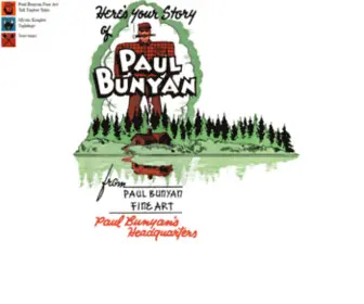 Paulbunyanfineart.com(Paul Bunyan Fine Art) Screenshot