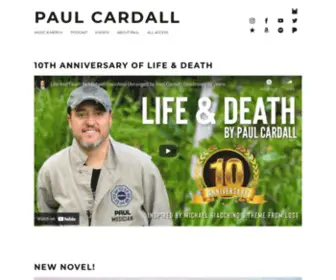 Paulcardall.com(Paul Cardall) Screenshot