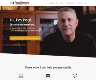 Paulelmore.com(Paul Elmore) Screenshot