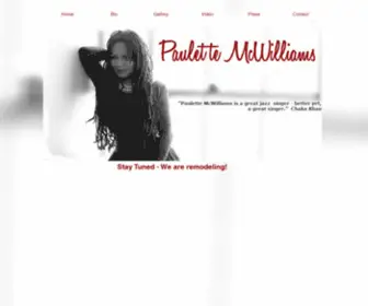 Paulettemcwilliams.com(Start-from-scratch) Screenshot