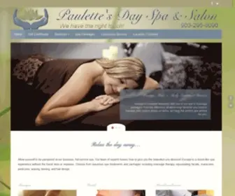 Paulettesdayspa.com(Paulettesdayspa) Screenshot