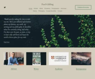 Paulgilding.com(Paul Gilding) Screenshot