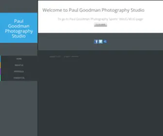 Paulgoodmanphotography.com(Home) Screenshot