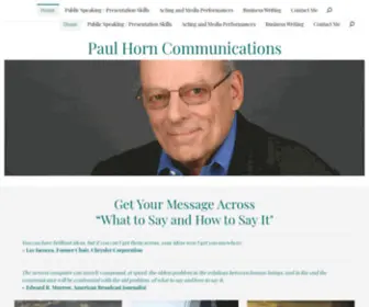 Paulhorn.com(Paul Horn) Screenshot