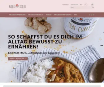 Paulikocht.com(Küchenzubehör & Lebensmittel) Screenshot
