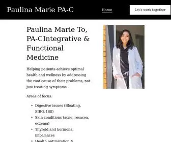 Paulina-Marie.com(Paulina Marie PA) Screenshot