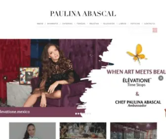 Paulinabascal.com(Paulina Abascal) Screenshot