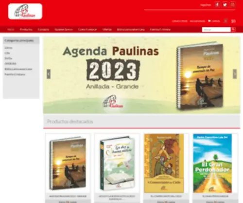 Paulinas.com.ar(Paulinas) Screenshot
