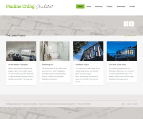 Paulinechingarchitect.co.nz(Pauline Ching Architect) Screenshot