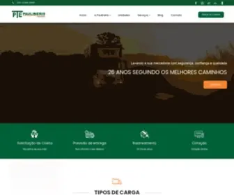 Paulineris.com.br(Paulineris Transportes) Screenshot