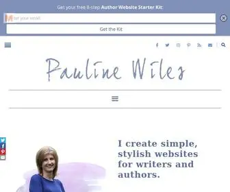 Paulinewiles.com(Pauline Wiles Home) Screenshot