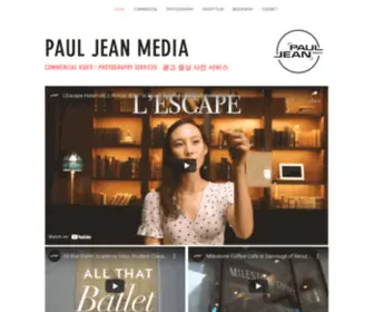 Pauljeanmedia.com(Paul Jean Media) Screenshot