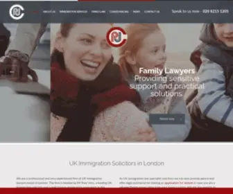 Pauljohnandco.co.uk(Immigration Lawyers in London) Screenshot