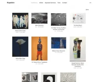 Paulkopeikingallery.com(Kopeikin Gallery) Screenshot