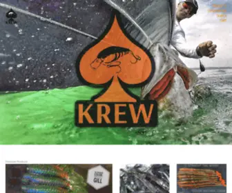 Paulkrew.com(Paul Krew Custom Baits) Screenshot