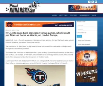 Paulkuharsky.com(Paul Kuharsky) Screenshot