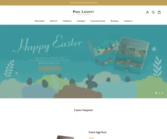 Paullafayet.com(Pâtisserie Française) Screenshot