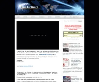 PaulmcGuire.org(Paul McGuire) Screenshot
