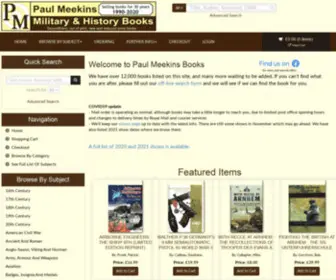 Paulmeekins.co.uk(Paul Meekins Books) Screenshot