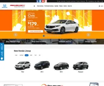 Paulmillerhonda.com Screenshot