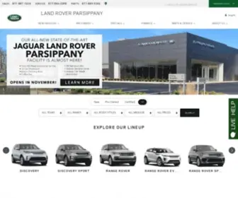 Paulmillerlandrover.com(Land Rover Parsippany) Screenshot