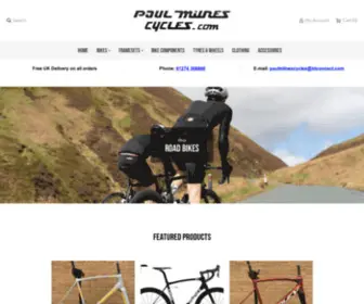 Paulmilnescycles.com(Paul Milnes Cycles) Screenshot