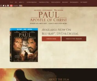 Paulmovie.com(Paul, Apostle of Christ) Screenshot