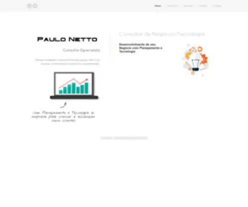 Paulonetto.com.br(Paulo Netto) Screenshot